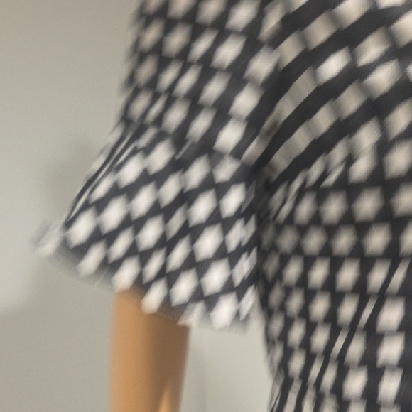 Banana Republic Black and White Checkered Dress - Picture 4 of 8